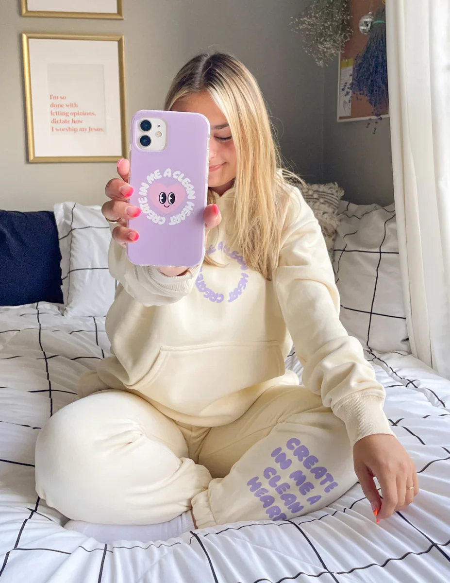 Create in Me a Clean Heart Phone Case - Image 6