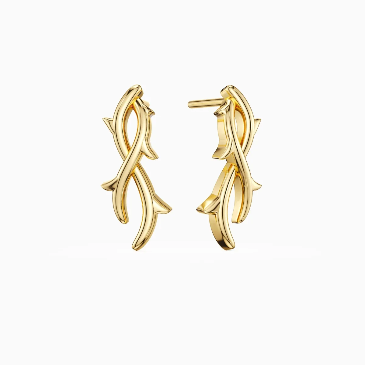 Thorns of Grace Stud Earrings - Image 2