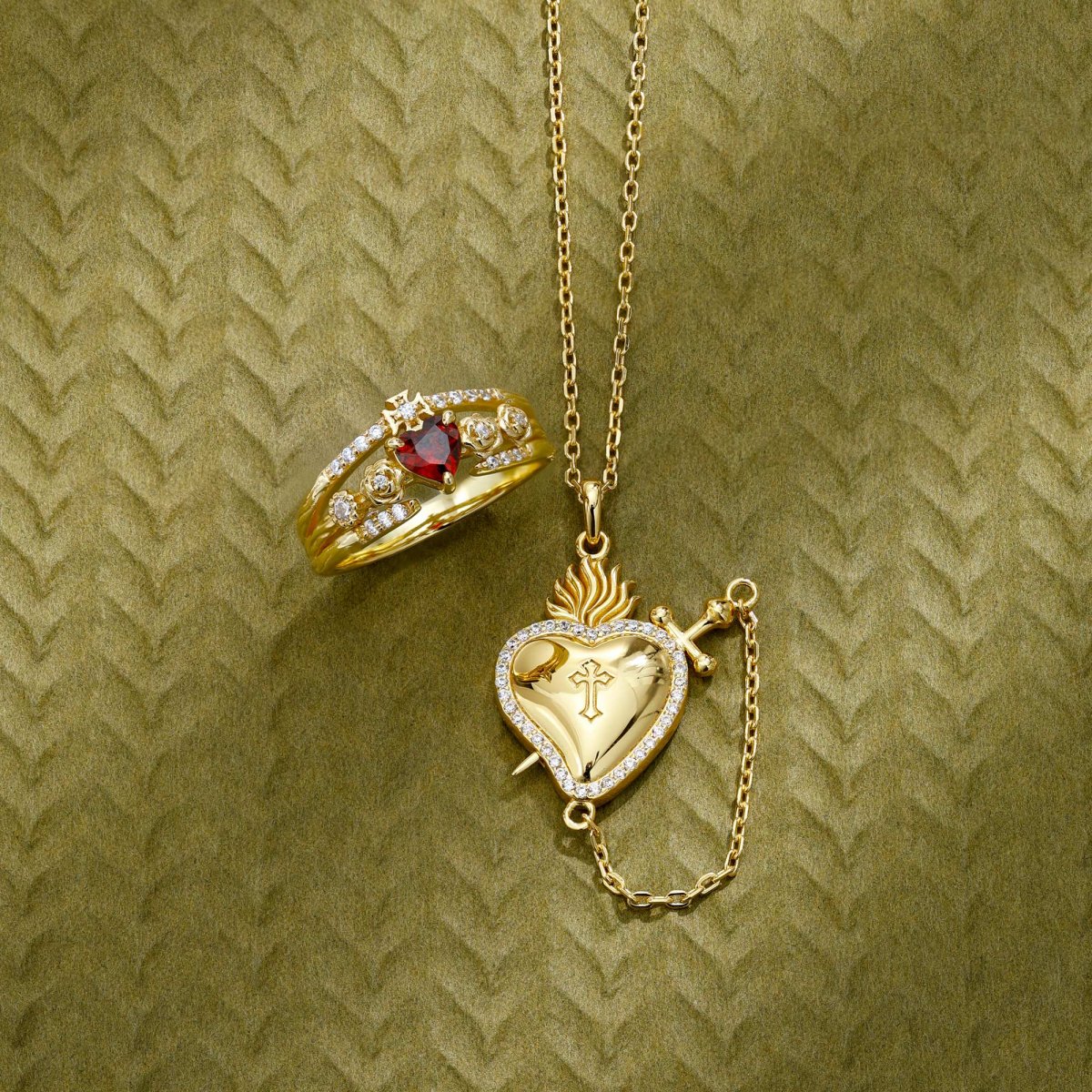 Sacred Heart Bloom Ring - Image 5
